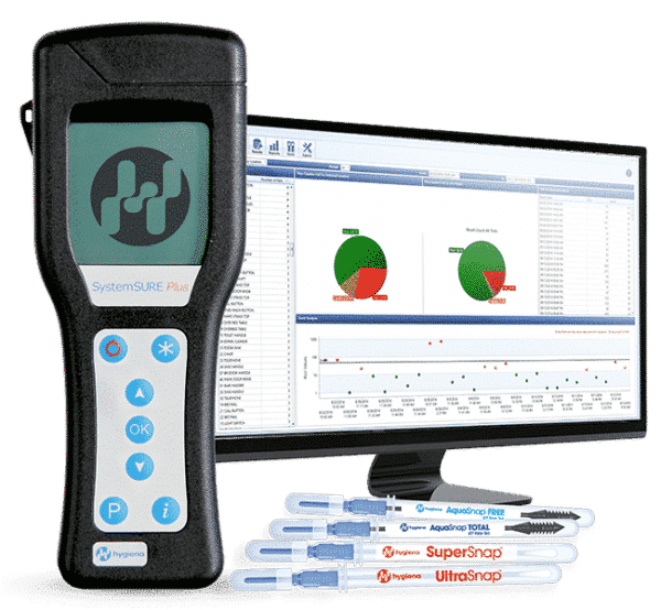 Hygiena ATP Meter w/ Software and Case (SystemSURE Plus)
