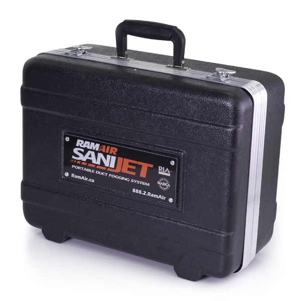 SaniJet-Case-Closed (2) Platinum Air Duct Cleaning System & Decontamination Package SaniJet Case Closed